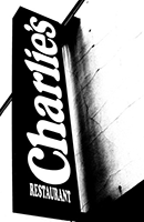 Charlie's Building Sign