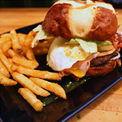 Burger and Fries